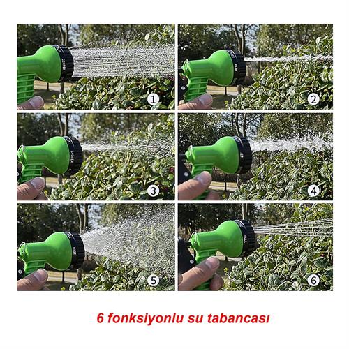 Daye Sprey Sulama Tabancası 6 Fonksiyonlu Dy2023