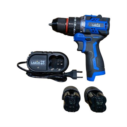 Labor MUR-9025 16V 2x 2.0 Ah Li-Ion Akülü Darbeli Matkap 