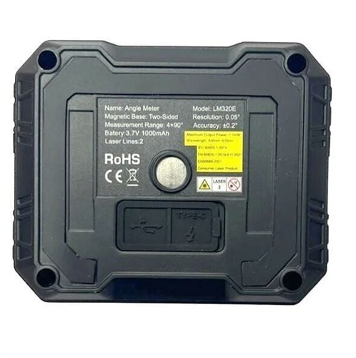 Unı-t Yüksek Hassasiyetli Açı Ölçer Lm320E