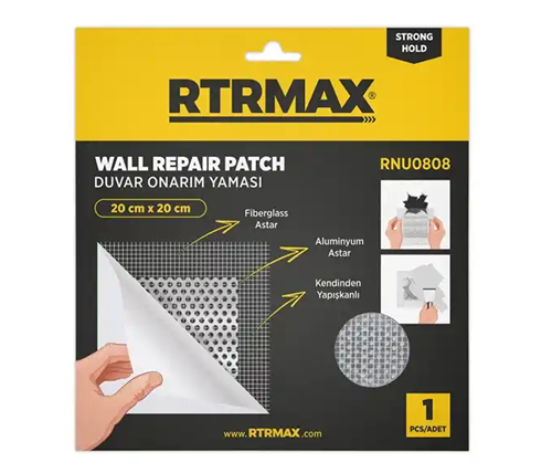 Rtrmax Duvar Onarım Yaması 20CM*20CM RNU0808