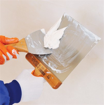 Dekor 056 Macun Küreği Ahşap Saplı 18 Cm 