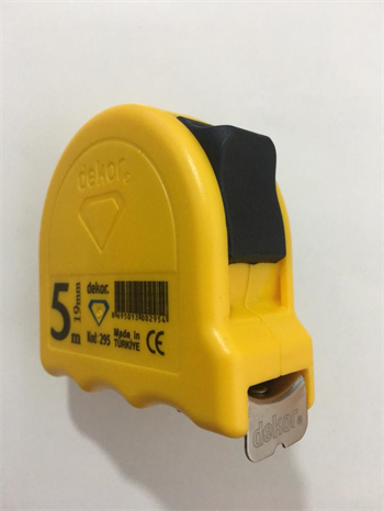 Dekor Şerit Metre Sarı 5M*19mm (295)