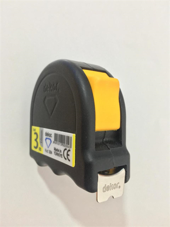 Dekor Şerit Metre Siyah 3M*16mm (304)