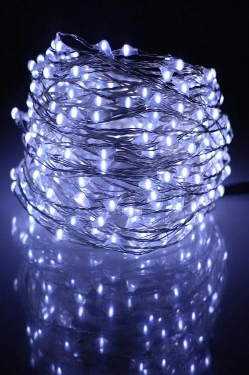 Dekoratif Pilli Peri Led Beyaz 10 Mt