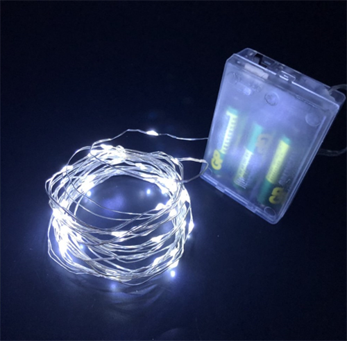 Dekoratif Pilli Peri Led Beyaz 10 Mt