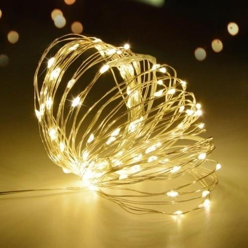 Dekoratif Pilli Peri Led Günışığı 5 Mt