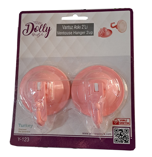 Dolly Vantuz Askı 2li Y-123