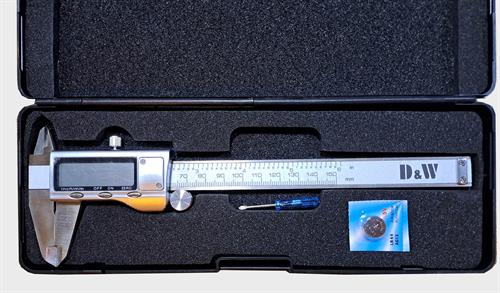 D&W Dijital LCD Ekran Metal Kasa Kumpas DW1KDMT15