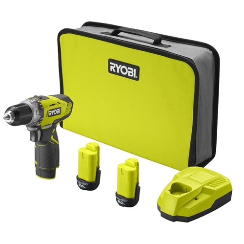 Ryobi RCD1201-220S 12V 2x 2.0AH Li-IOn Çift Akülü Vidalama 5133005059