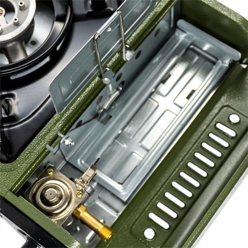 Rox Camping Tekli Portatif Kamp Ocağı 153ROX0188  Yeşil