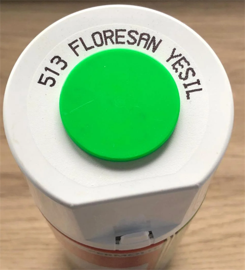 Akçalı Sprey Boya 400 ML Florosan Yeşil