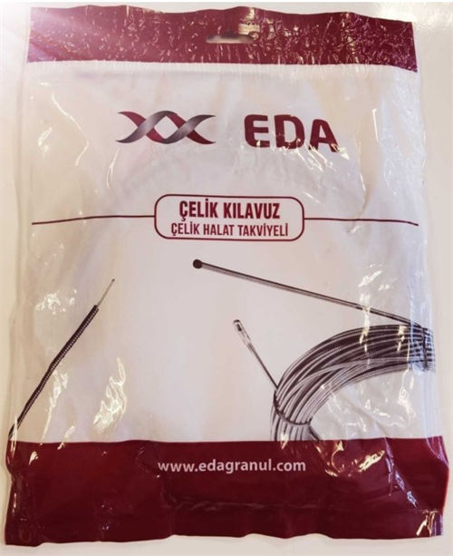 Eda Profesyonel Kablo Sustası Çelik 10 Metre