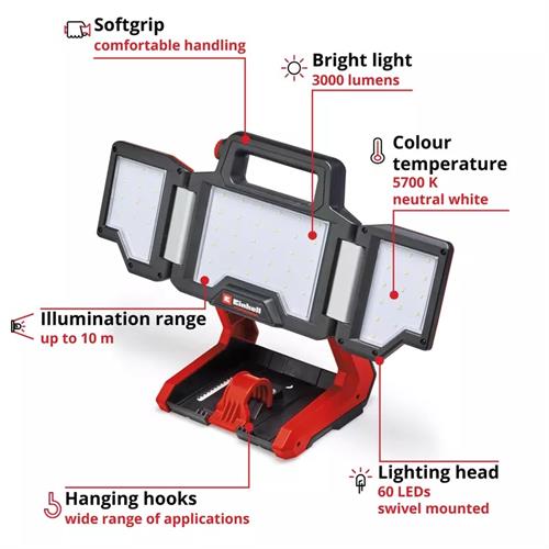 Einhell TP-CL 18/3000 Lİ-Solo Projektör 4514172