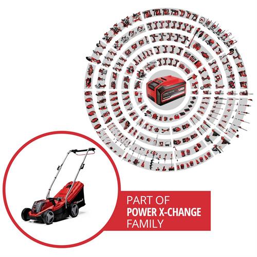 Einhell GE-CM 18/33 Lİ 1X4,0AH Akülü Çim Biçme Makinesi 3413260