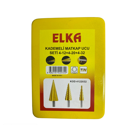 Elka Kademeli Matkap Ucu Seti 4122032