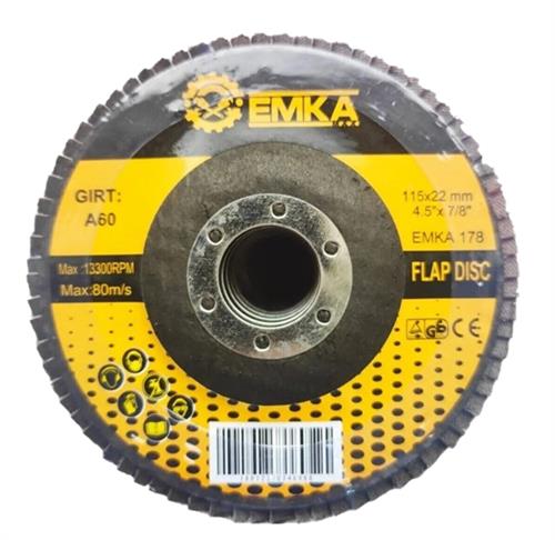 Emka Flap Disk Zımpara 115x60