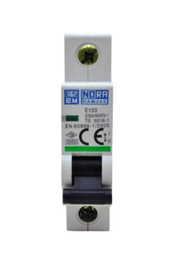 Esem E103-C40 Otomatik Sigorta 1P 40A