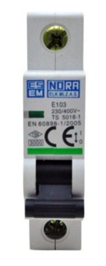 Esem E103-C6 Otomatik Sigorta 1P 6A