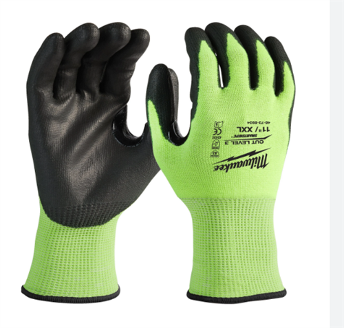 Milwaukee 3.Derece Kesik Korumalı Nitril Eldiven 11/XXL PK(12) 4932479023