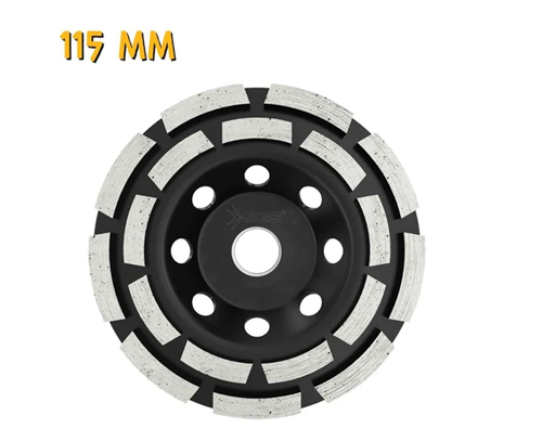 Sgs Çift Sıra Elmas Beton Taşlama Diski 115 mm SGS2313