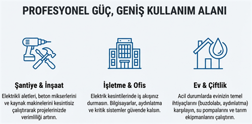 Factor Benzinli Jeneratör İpli-Marşlı Monofaze 9.4 KVA KGL10000CE