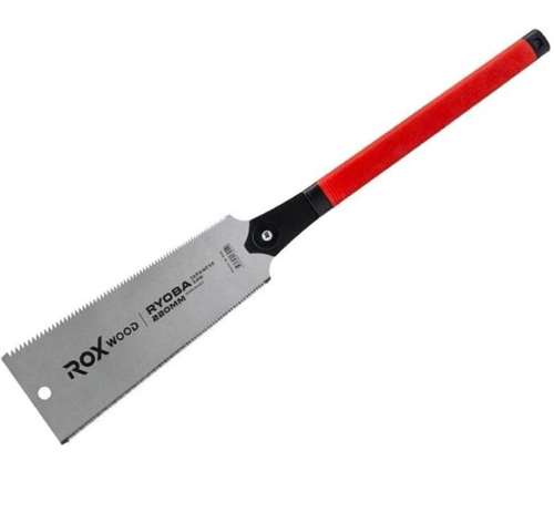 Rox Wood Ryoba Çift Taraflı Ahşap Testere 220 mm 153ROX0326
