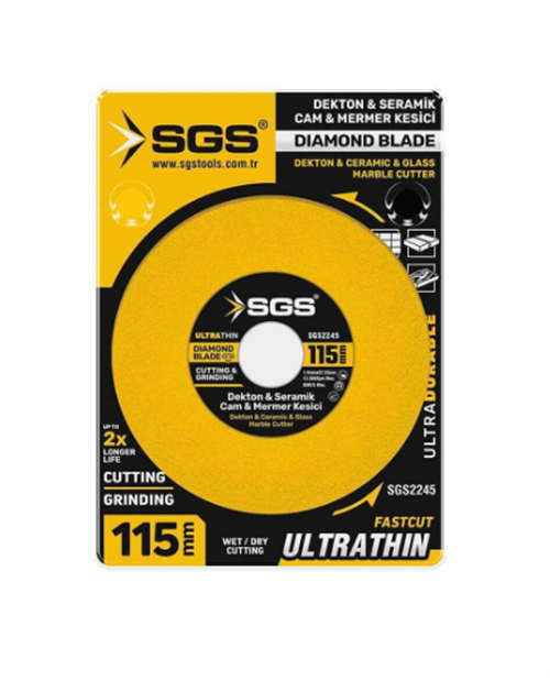 Sgs Cam-Dektan-Seramik-Mermer Elmas Kesici 115 MM SGS2245