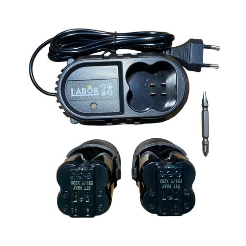 Labor MUR-9025 16V 2x 2.0 Ah Li-Ion Akülü Darbeli Matkap 