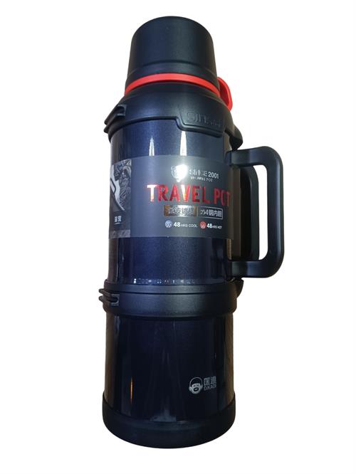 Travel Pot 3.6 LT 48 Saat Yalıtımlı Siyah Renkli Termos
