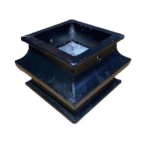 Pergüle Ayağı Japon Alüminyum Siyah Renk 8.5CM x 8.5CM 