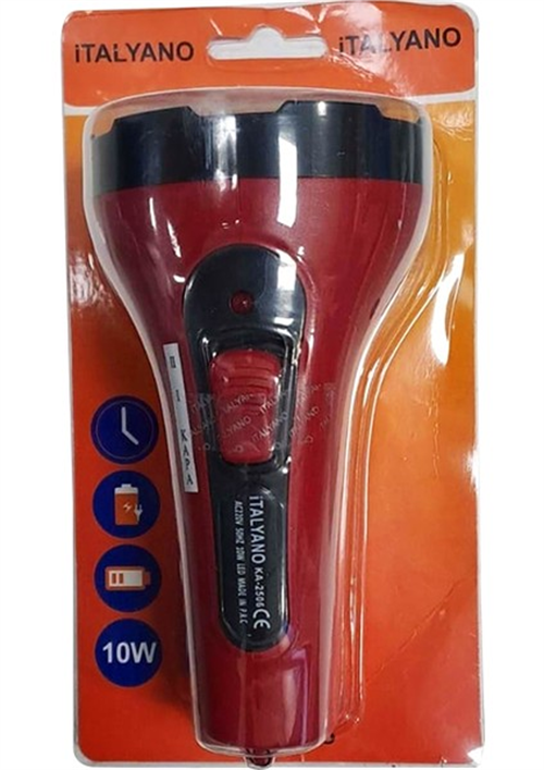 İtalyano Şarjlı El Feneri YG-2506