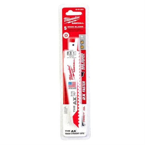 Milwaukee Kılıç Testere 150 MM Ahşap-Alüminyum 5li 48005021