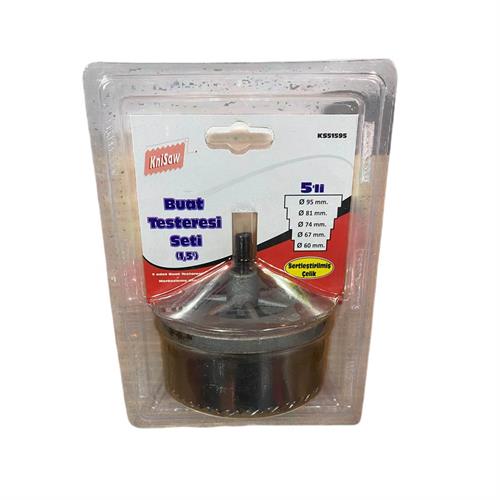 Knisaw KS51595 Buat Testere Panç SETİ 1.5 5Lİ 