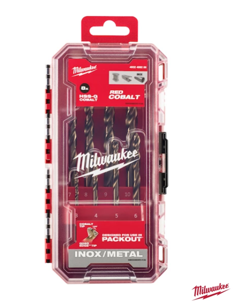 Milwaukee Metal Matkap Ucu Hss-G Cobalt 8 Parça 4932499256