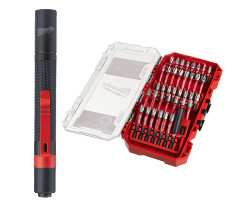 Milwaukee Bits Uç Set 39 Parça Led Fener 4932860932