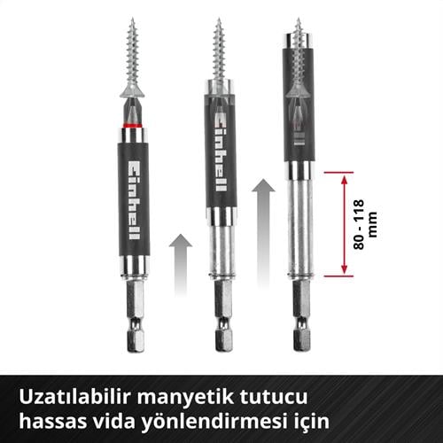 Einhell M-Case Bits Uç Seti 42 Parça 118953