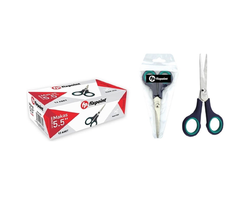 Fixpoint Plastik Saplı Makas 5.5 P-3033