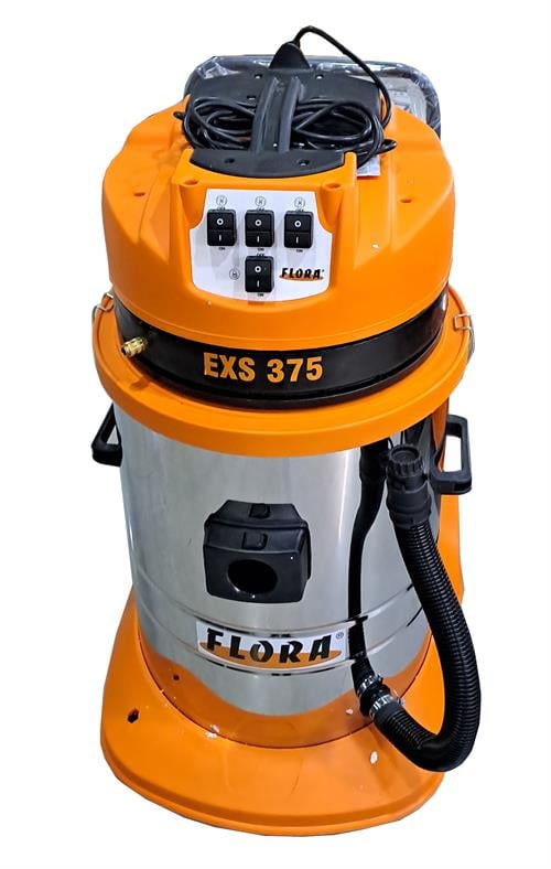 Flora Endüstriyel Süpürge 3 Motor 72 Lt EXS375
