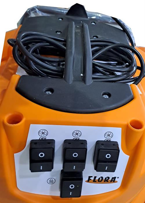 Flora Endüstriyel Süpürge 3 Motor 72 Lt EXS375
