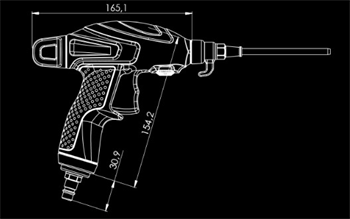 Frs Plastik Hava Tabancası Uzun 592