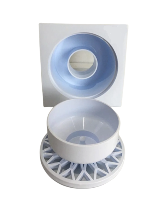 Gama 10x10 Yer Süzgeçi 50lik Alttan Çıkışlı 