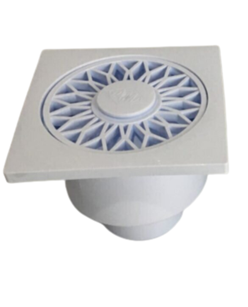 Gama 10x10 Yer Süzgeçi 50lik Alttan Çıkışlı 