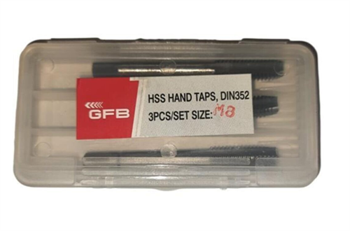 GFB Hss 3 Parça M8 Takım Kılavuz M8x1.25 Mm 