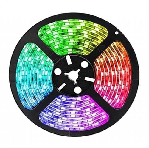 Global 3 Çip Şerit Led Silikonlu Rgb 5 Mt KCL003