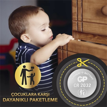 GP Pil 2032 1 Adet