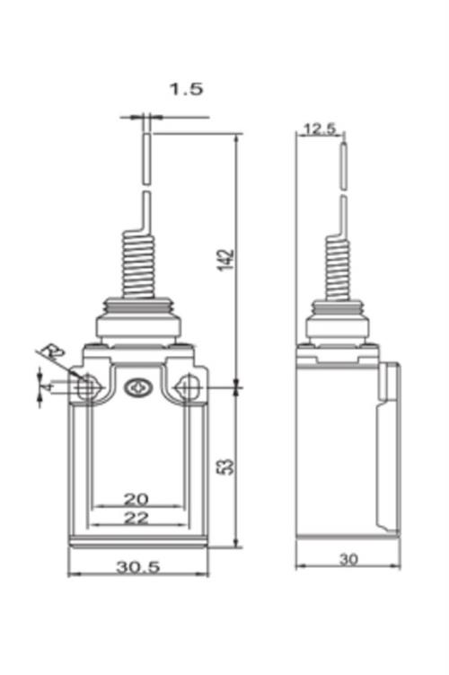 Gwest GLS Limit Switch GLS-161