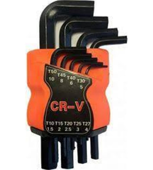 Haktaş Alyan Takımı Torx Kısa 9 Parça HKT-122