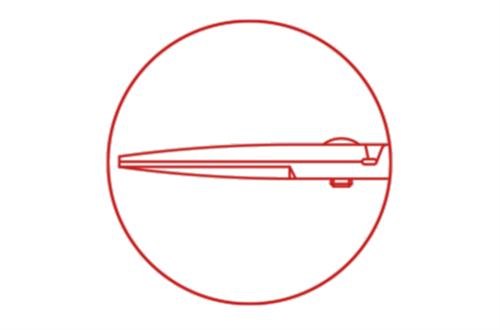 İzeltaş Kuyumcu Makası Düz 180 Mm