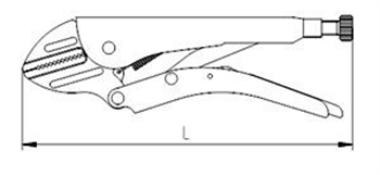 İZELTAŞ Standart Ayarlı Pense 250mm