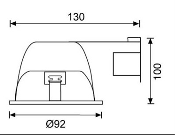 Jupıter Spot Kasa L Tipi Jd518